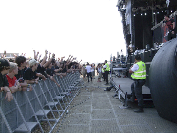 Wavebreaker at Nova Rock, 2009