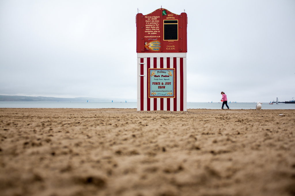 Punch and Judy - Weymouth, 2012