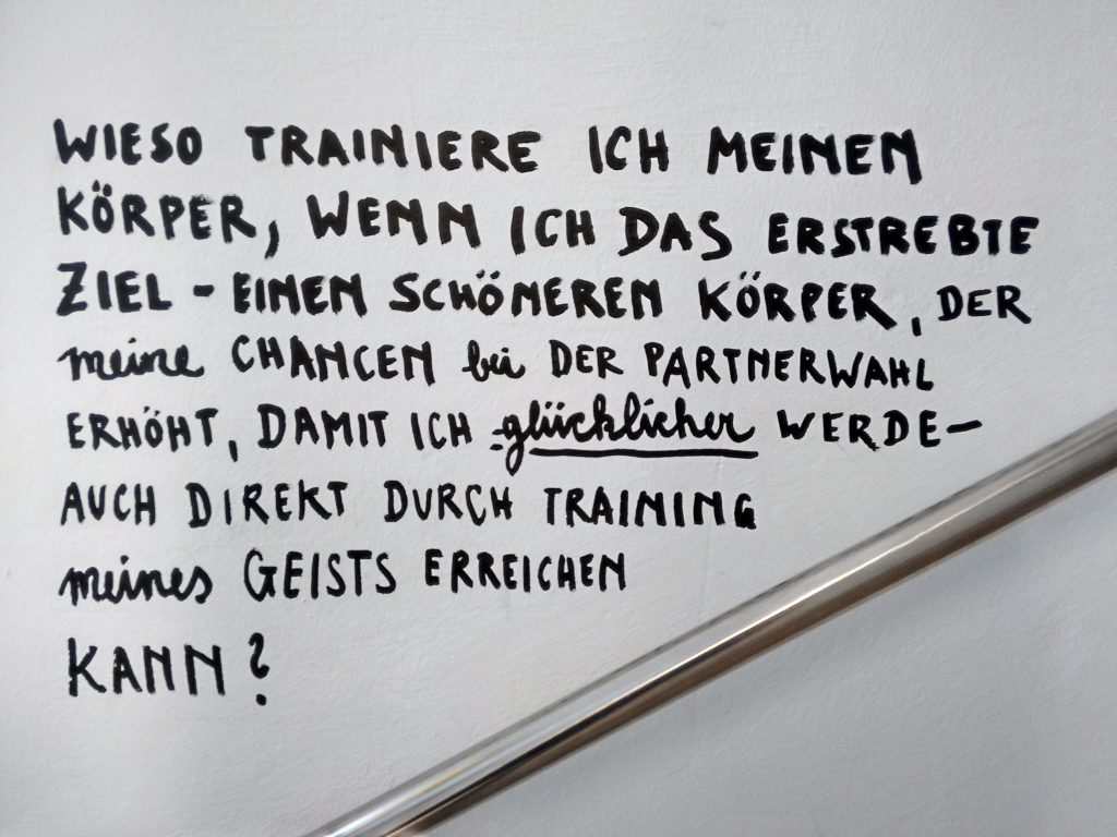 Ausstellung "Happy Show" von Stefan Sagmeister. Wien, 2016