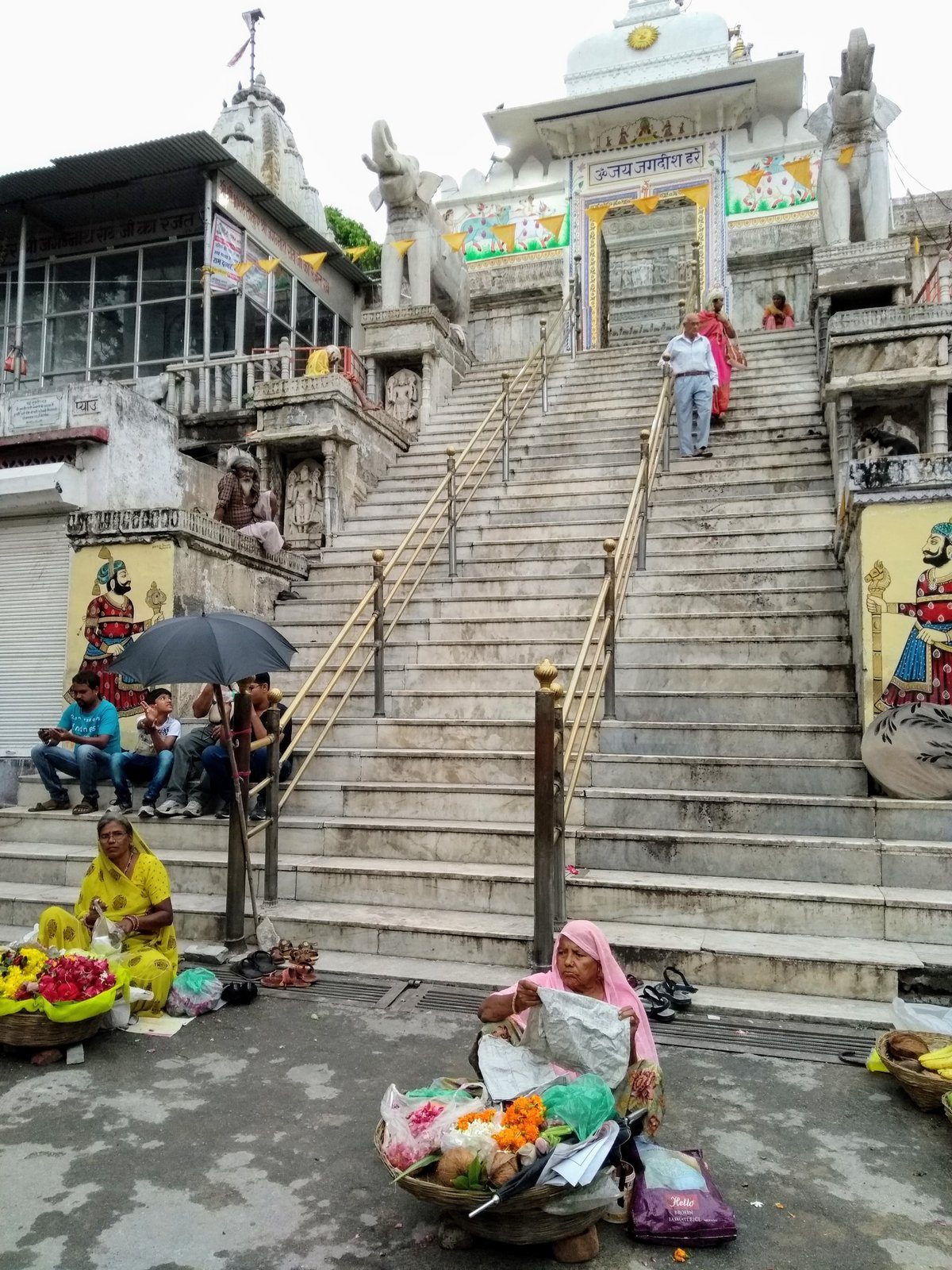 Eingang zum Jagdish-Tempel. Udaipur, 2017