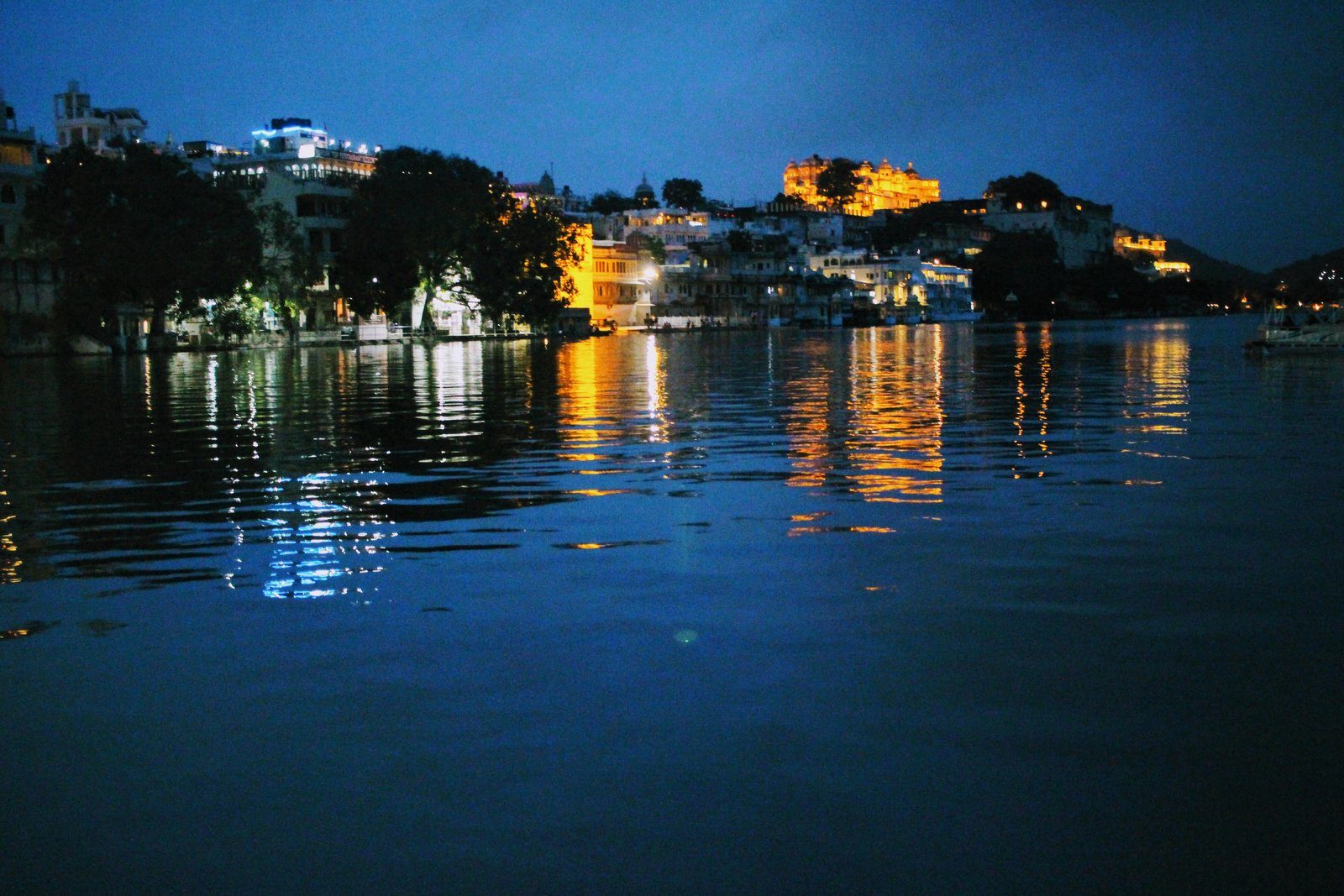 Udaipur bei Nacht, 2017